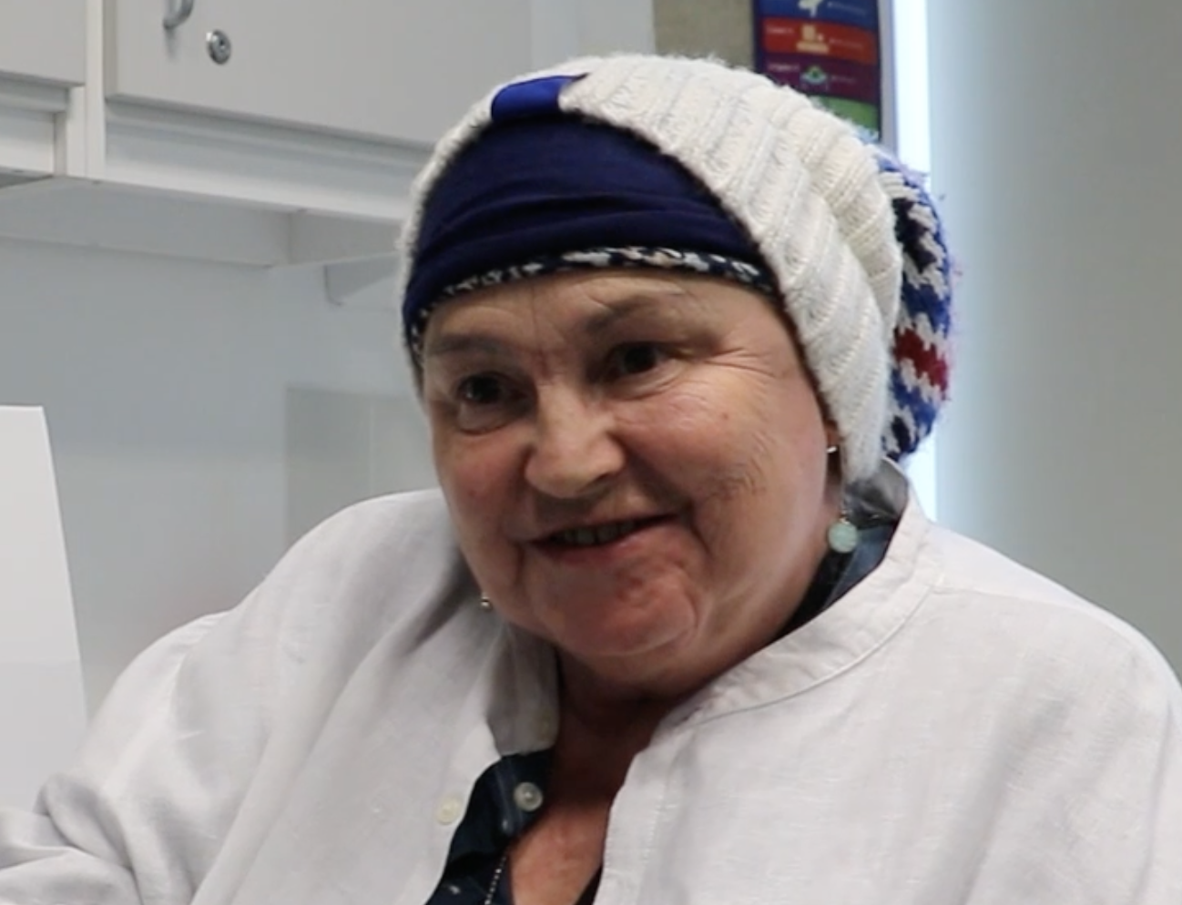 Headshot of Sheila, eye implant patient