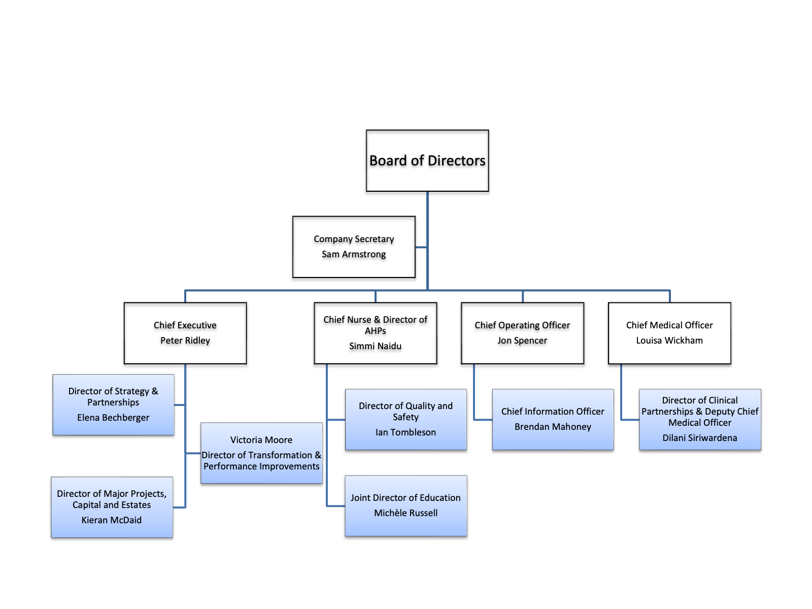 Diagram of non voting board from March 2026