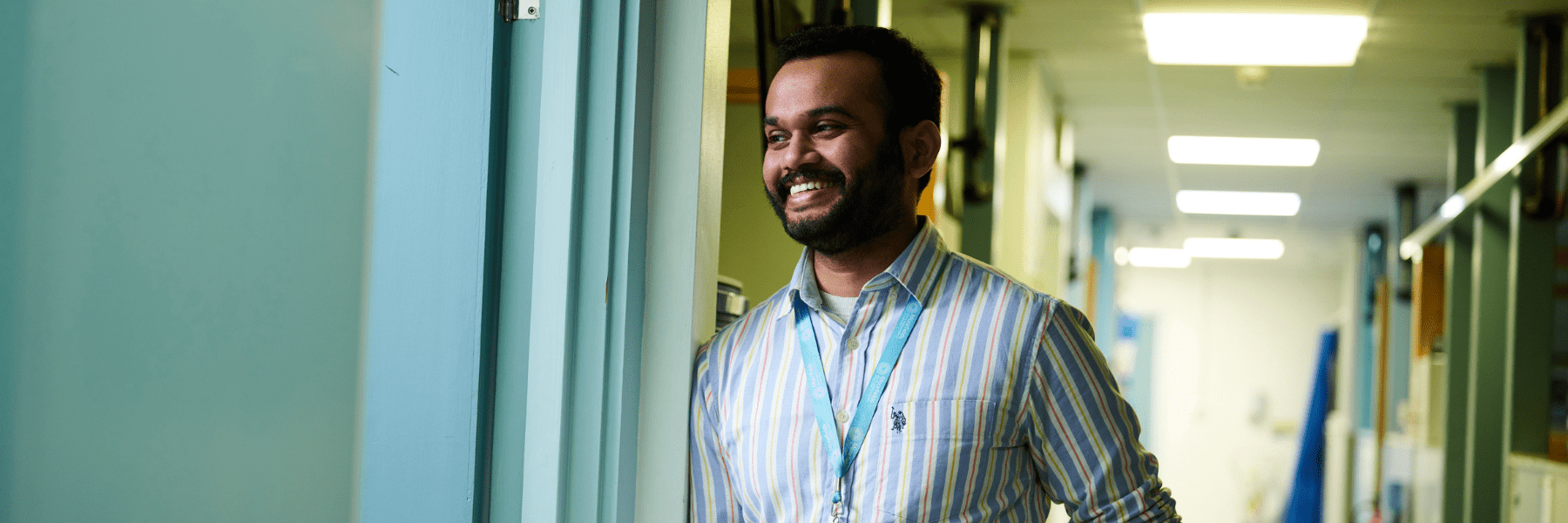 Photo of George John, staff at Moorfields