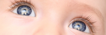 Eyes of a small child