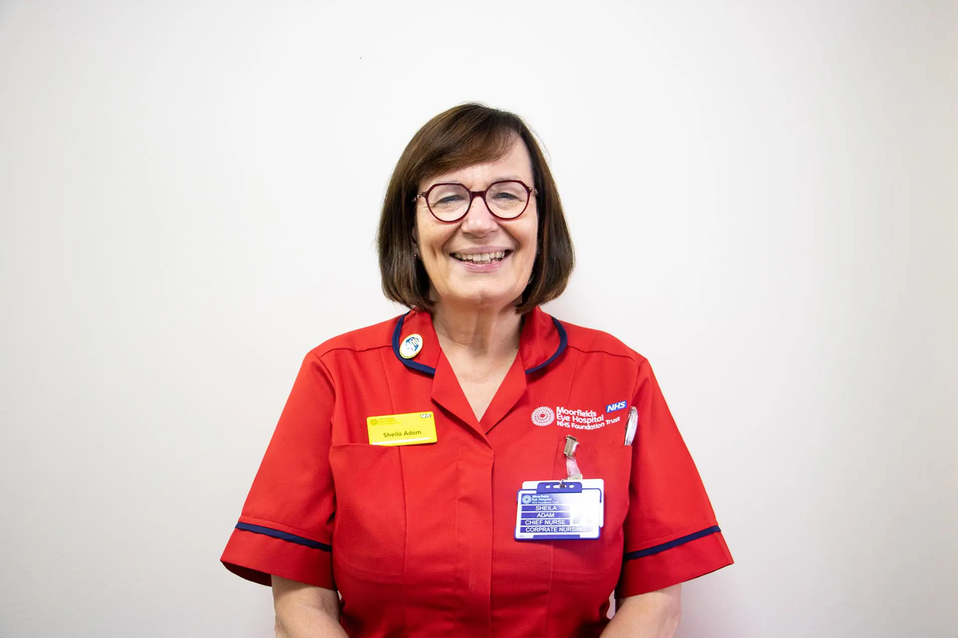 Sheila Adam, chief nurse and director of allied professionals