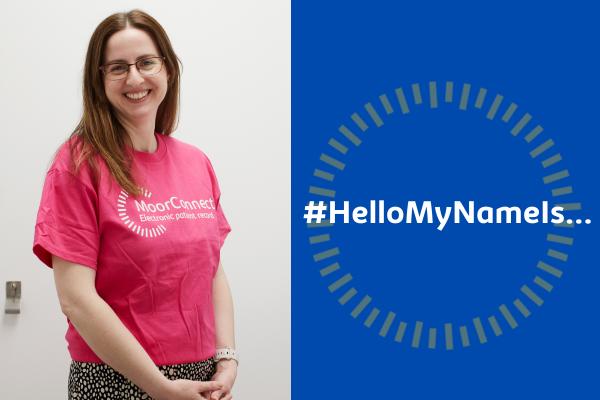 Photo of member of Moorfields team Juliet Dugdill