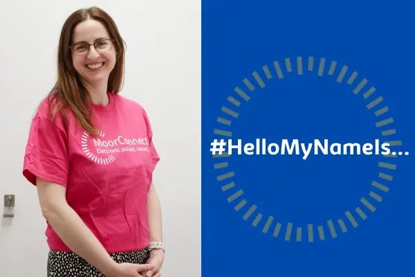 Photo of member of Moorfields team Juliet Dugdill