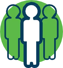 Workforce And Leadership Greenplan Icon